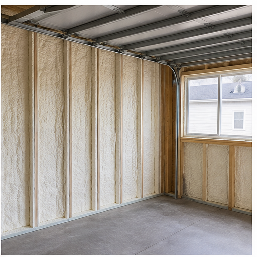 spray foam insulation project example